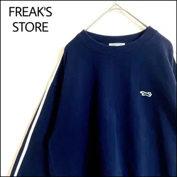 FREAK'S STORE 맨투맨 네이비 오버 사이즈