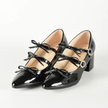 evelyn 3단 리본 뮬 M 사이즈