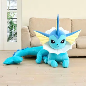 새상품 미사용 등신대 샤워즈 봉제 인형 누워있는 포켓몬 센터 부스터