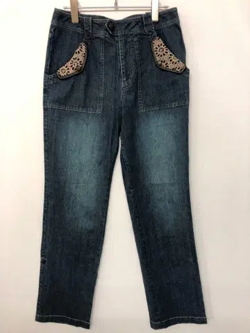 쿨 카리안 Y2K 00s 네오 모리걸 구제 의류 레이스 포켓 베이커 데님