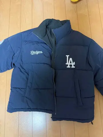 Dodgers 다운 자켓 네이비