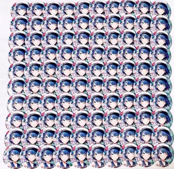 프로세카 키리타니 하루카 32B 캔뱃지 100개