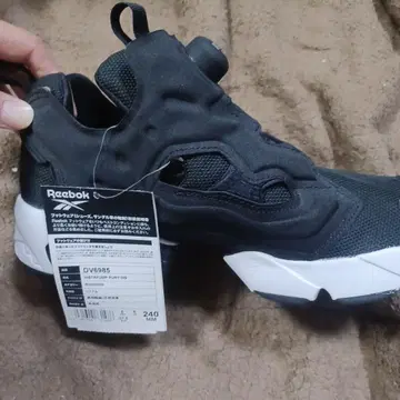 Reebok INSTAPUMP FURY 96 240mm 블랙
