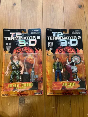 터미네이터2 T2 TERMINATOR 2 3-D 피규어 세트