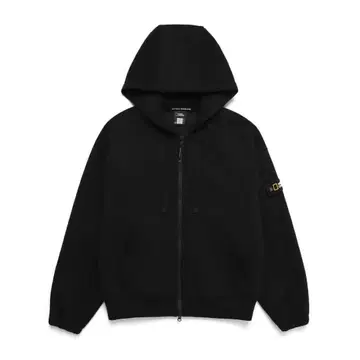 내셔널지오그래픽 피타 오버핏 후드 풀 집업 카본