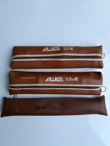 Yamaha AULOS 알토 리코더 케이스 포함