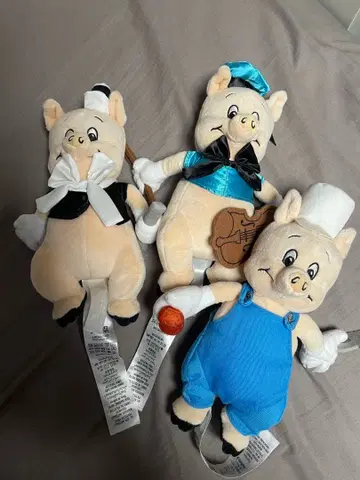 삼총사 디즈니 봉제 인형