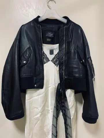 sisii L2-B 가죽 라이더 자켓 XXS 블랙