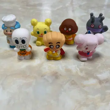 호빵맨 손가락 인형 6개 & 인형 1개