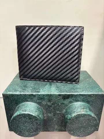 돈 조반니 탄소섬유 접이식 지갑 블랙