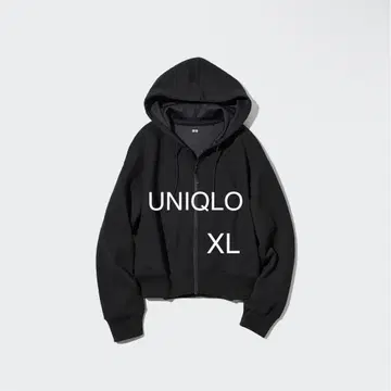 드라이 맨투맨 크롭 풀 집업 후드티 XL