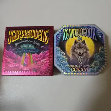 XG 소락원 콜라보 상자 스티커 2종 세트