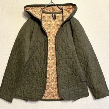 LAVENHAM 라벤햄 퀼팅 패딩 자켓 SHIPS 별주 카키