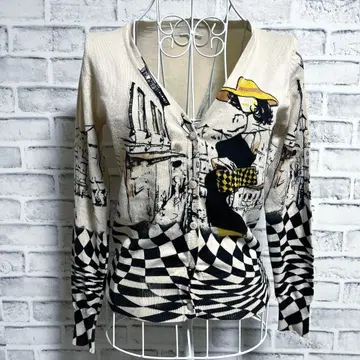 [ l'armoire de luxe ]  월드 럭스 긴팔 가디건