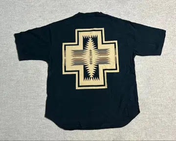 펜들턴 백 프린트 T셔츠 M 사이즈 블랙