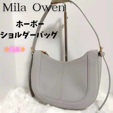 새상품급 Mila Owen 미라 오웬 호보 숄더백