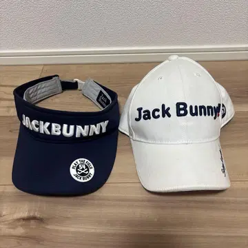 Jack Bunny!! 바이저와 캡 세트