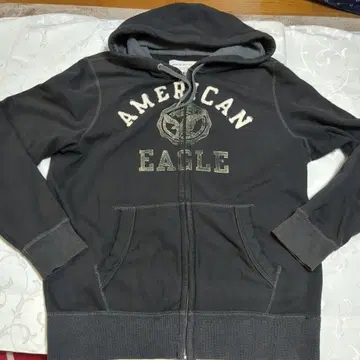American Eagle 플리스 후드티 L/G 그레이