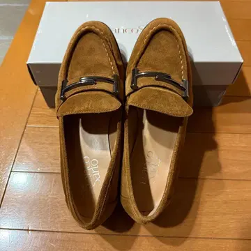 브라운 스웨이드 로퍼 REGAL