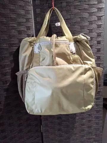 그린 백팩형 마더백 대용량