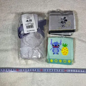 디즈니 타월 세트 스티치 미키