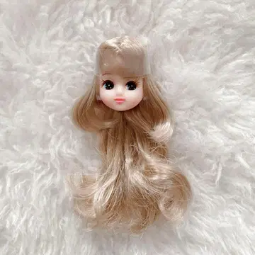 미사용 새상품 리카짱 클래시컬 블루 리본 헤드만