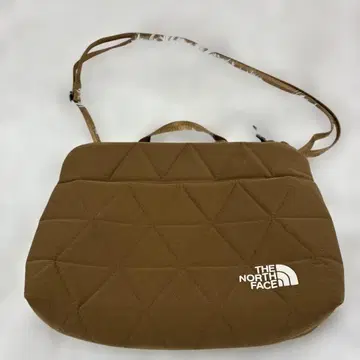 컨디션 최상 THE NORTH FACE 퀼팅 숄더백 브라운