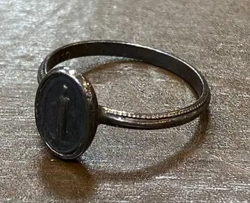 실버 925 마리아 반지 10호