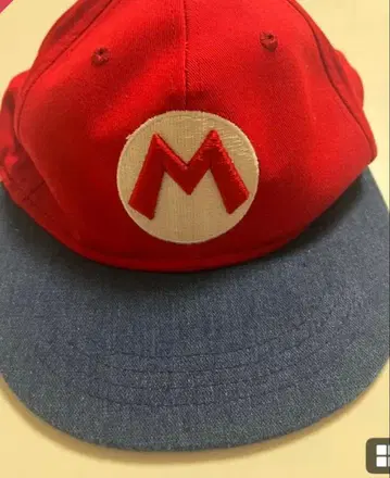 마리오 로고 캡 프리 사이즈 USJ