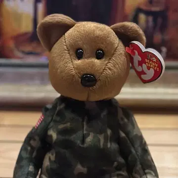 [ 구하기 어려움 ] ty 비니 베이비 곰 봉제 인형