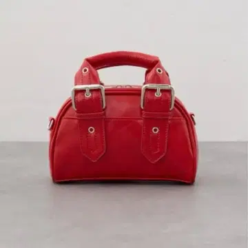 AZUL BY MOUSSY 버클 벨트 핸들 백 빨간색