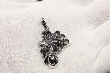 새상품급 라이온 하트 하울 목걸이 지르코니아 훈증 950