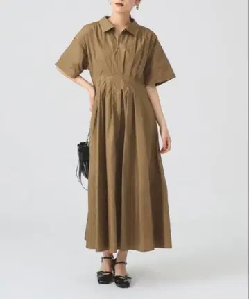 Ray BEAMS 셔츠 원피스
