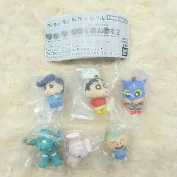 짱구는 못말려(크레용 신짱) 나란히 늘어서 2탄 전 6종 풀컴프
