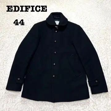 에디피스 남성용 멜톤 코트 싸개 버튼 벨트 비즈니스 아우터