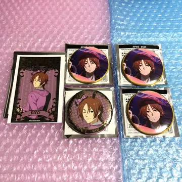 킨츠아 야마다 료 애니메이트 카페 아니카페 캔뱃지 금박 카드