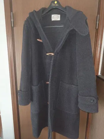 그레이 더플 코트 L 사이즈 이세탄 남성관 Norman Hilton