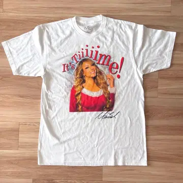 머라이어 캐리 It's tiiiime! 티셔츠 XL
