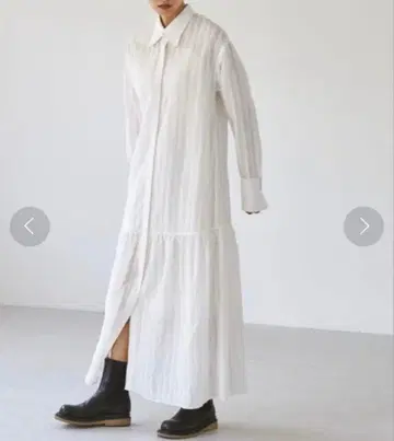 TODAYFUL Sheerstripe Shirts Dress