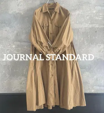 저널 스탠다드 코트 워크 셔츠 원피스 A라인