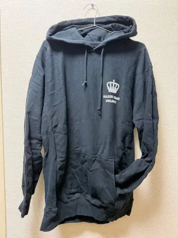 쿠로유메 키요하루 왕관 후드티 XL 사이즈 저스틴 데이비스 굿즈