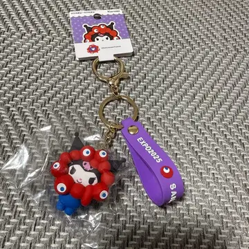 미개봉 새상품 미야쿠미야쿠 산리오 쿠로미 키링 만박 한정판