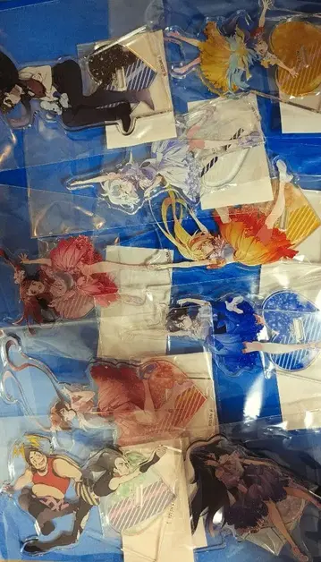 좀비랜드 사가 유메긴가 파라다이스 팝업 스토어 아크릴 스탠드 컴플리트