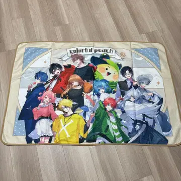 컬러풀 피치 1번 복권 A상 오야스미 카라피치 담요