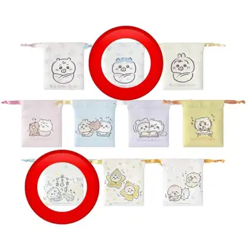 치이카와 베이비 트레이딩 미니 복조리 하치와레 세트