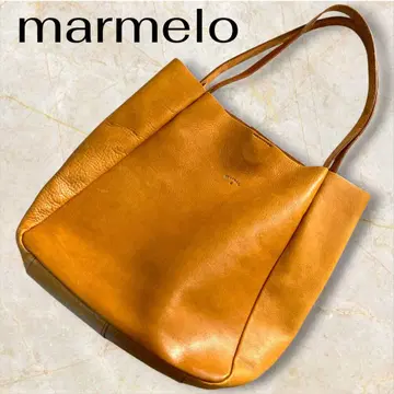 마르멜로 가죽백 대용량 빅 토트백 가죽