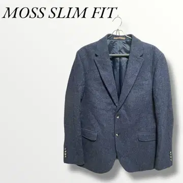 MOSS SLIM FIT 모스 테일러드 자켓 네이비
