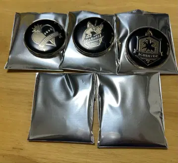 트위스테 메탈 배지 세트 캔뱃지 5개 세트