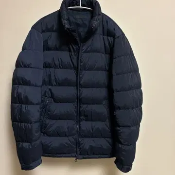 [ 거의 미사용 ] UNIQLO 남성용 다운 자켓 네이비 SIZE L