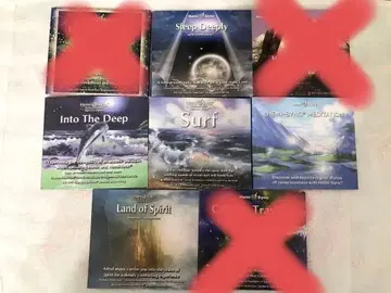 헤미싱크 메타 뮤직 CD 세트 8장